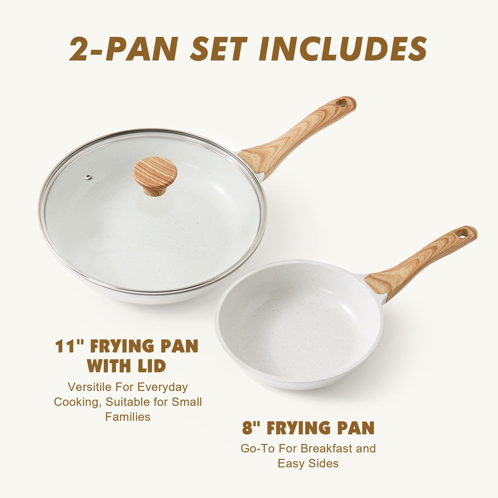SENSARTE poêle en usage avec omelette pour cuisson sans accroche