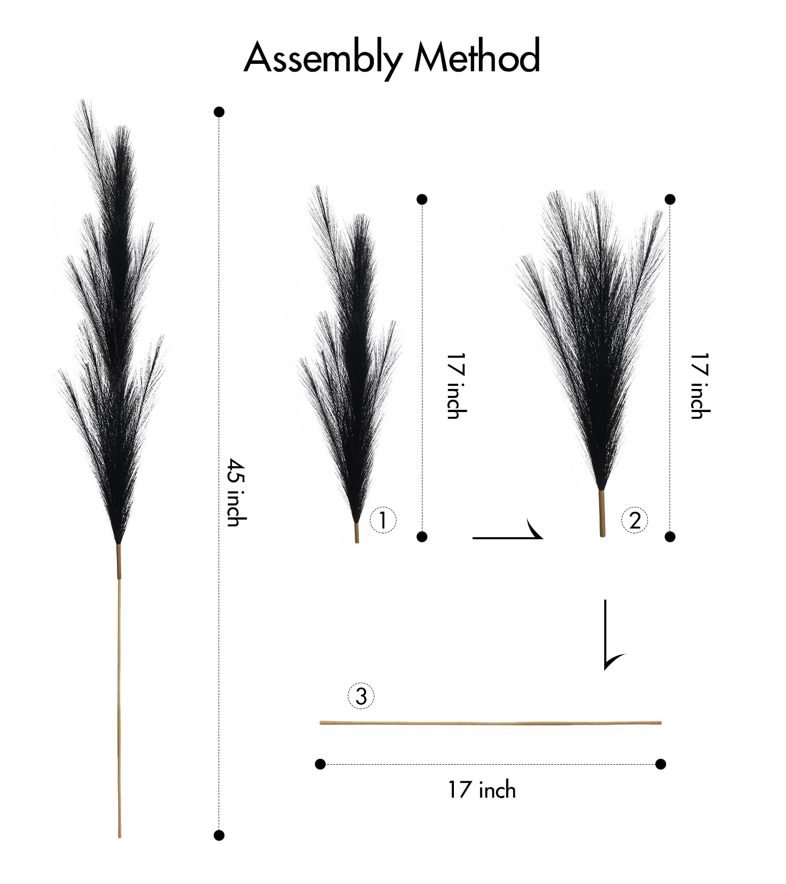 SeptCat pampas en vase dans salon montrant ambiance bohème moderne