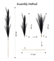 SeptCat pampas en vase dans salon montrant ambiance bohème moderne