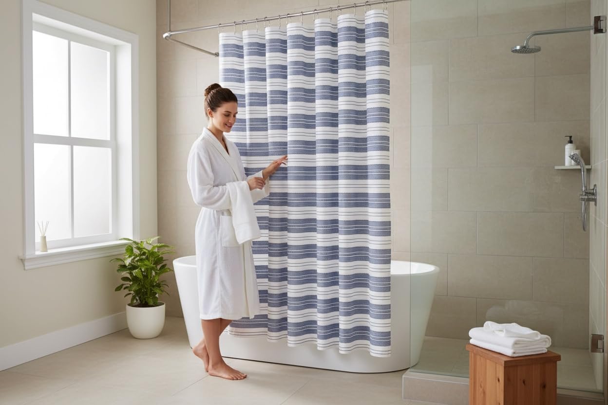 Serafina Home rayures verticales allongeant visuellement l’espace