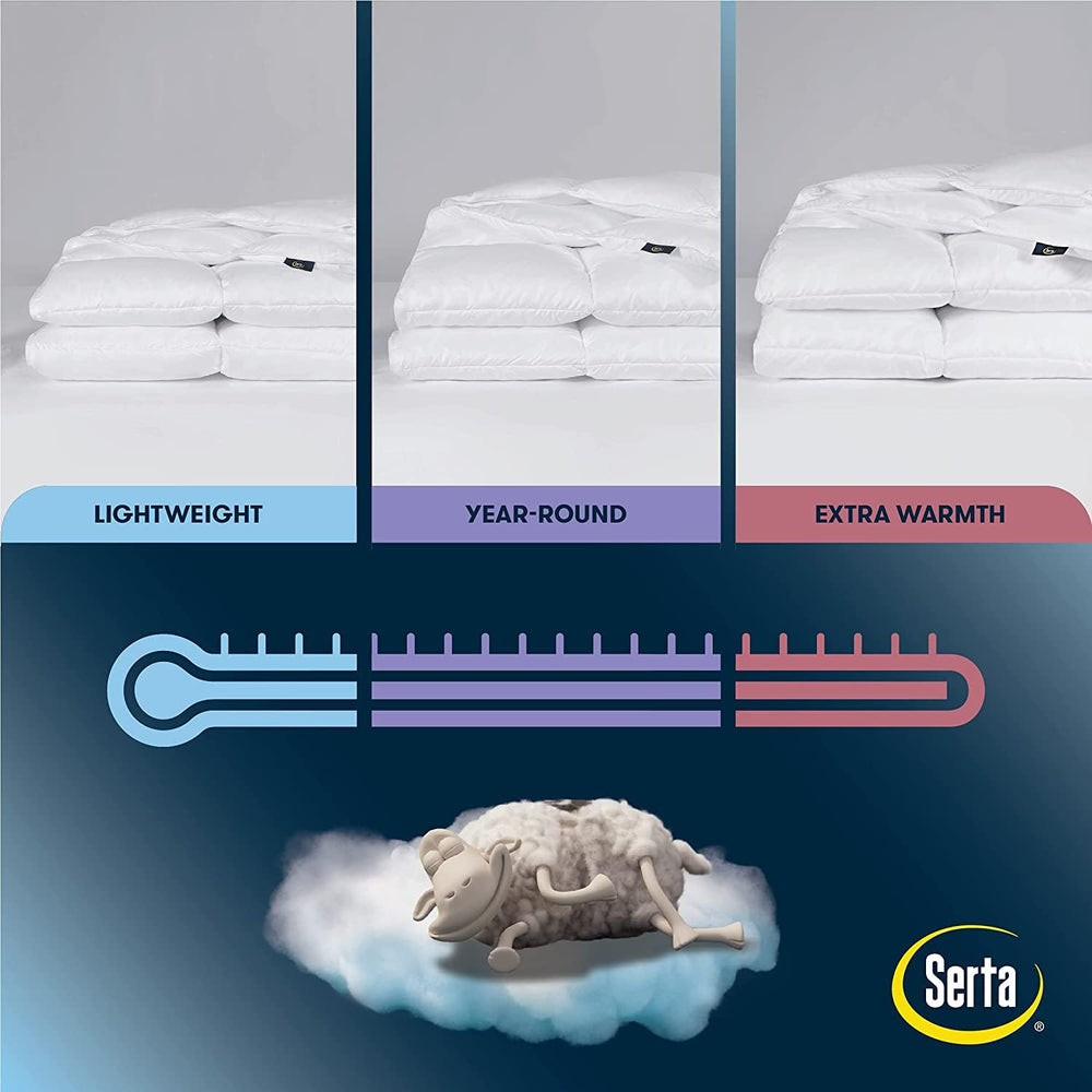 Serta boucles d'angle visibles pour fixation stable de la housse