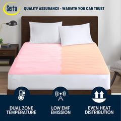 Serta double commande détail permettant réglages indépendants pour couples