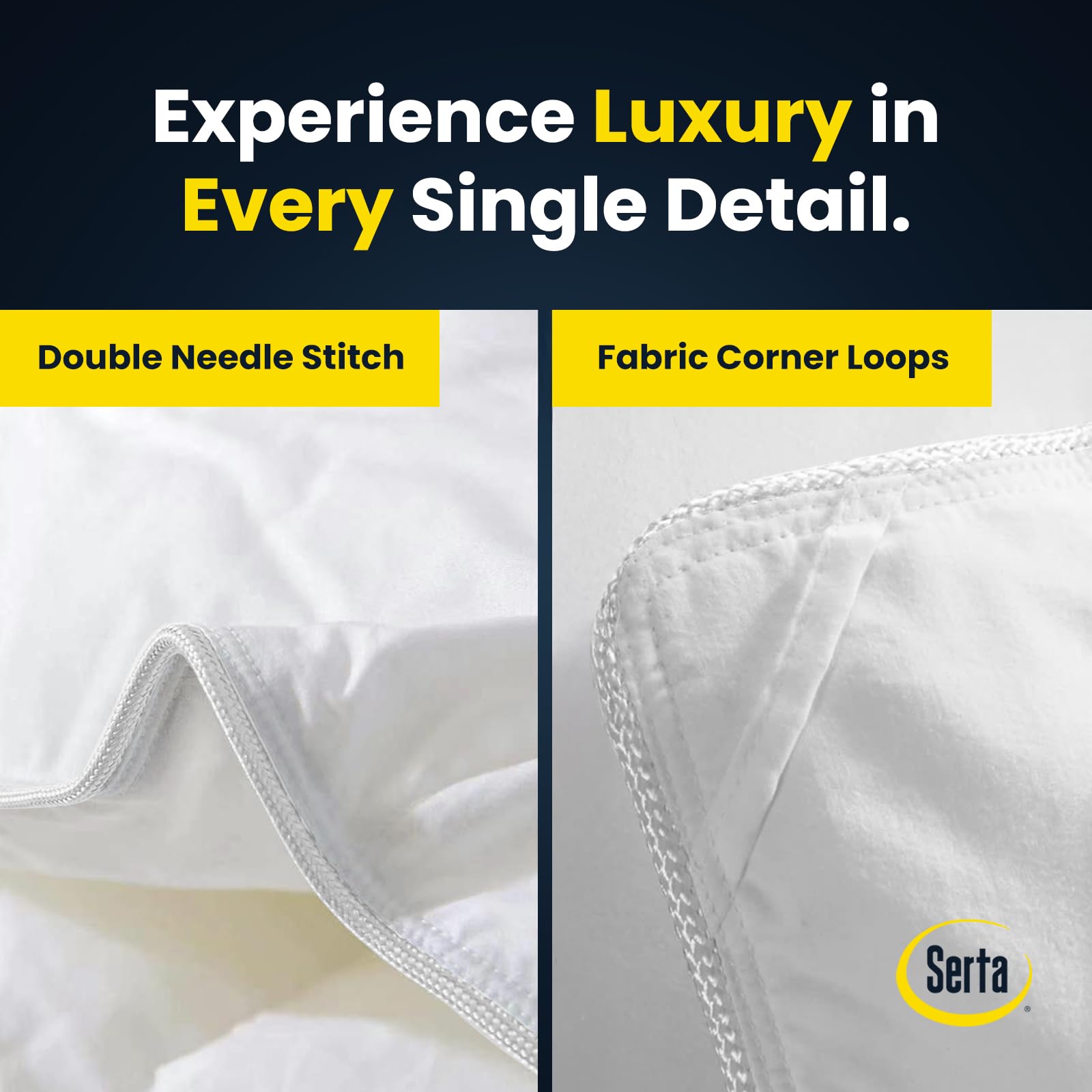 Serta couette compressée en emballage sous vide facilité déballage