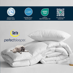 Serta enveloppe coton 233 TC doux et respirant pour confort