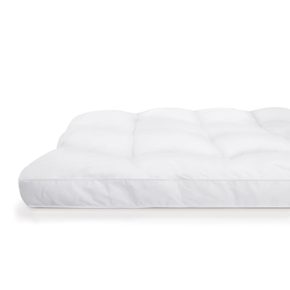 Serta jupe extensible montrée en action maintien anti-glissement toute la nuit