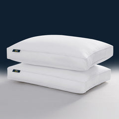 Serta oreiller King face avant montrant finition et confort hôtelier