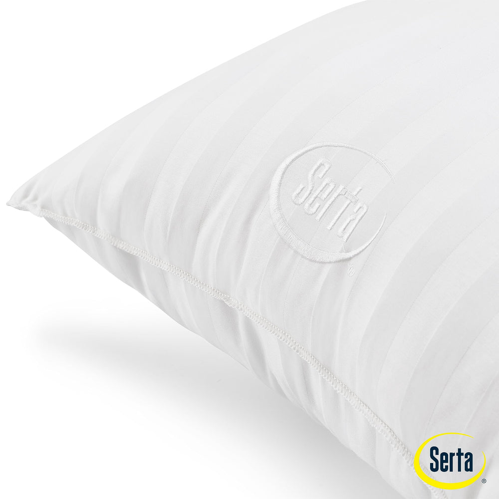 Serta oreiller en décor chambre élégante apportant style et confort