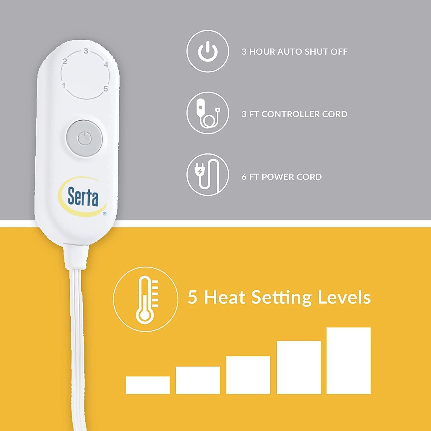 Serta face sherpa pelucheuse gros plan offrant isolation cocooning