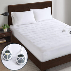 Serta surmatelas chauffant face avant montrant le maintien et confort