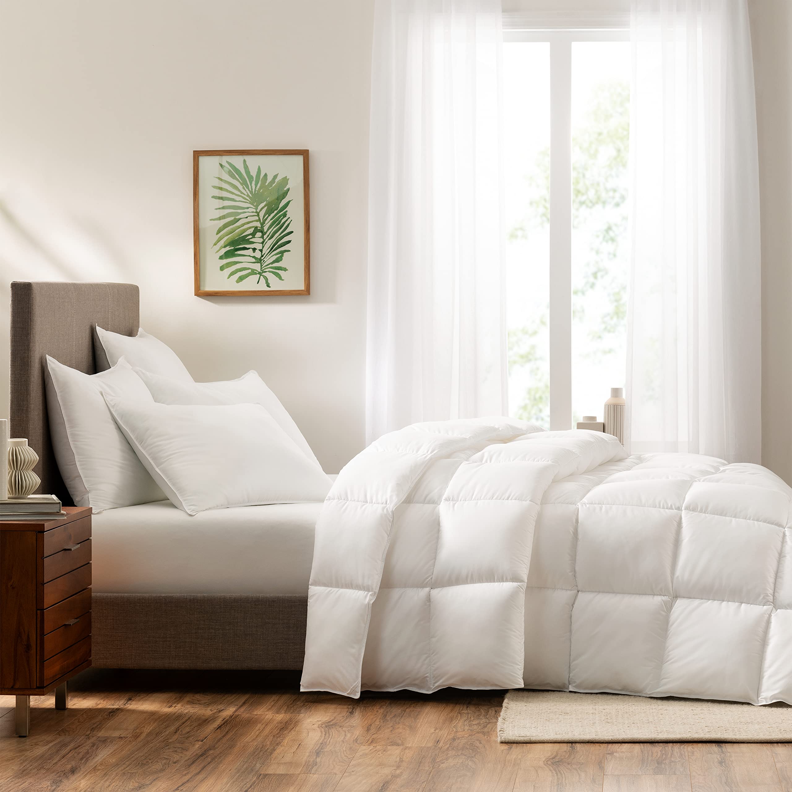 Serta tissu twill 300 fils microfibre montrant douceur et respirabilité
