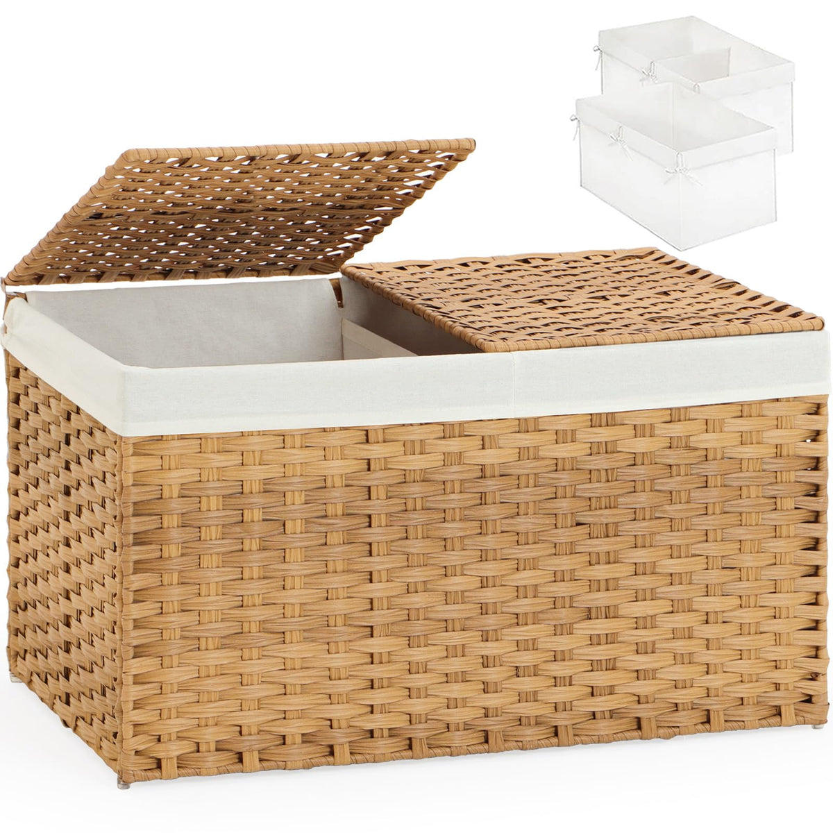 SETVSON vue avant avec couvercles montrant rangement organisé