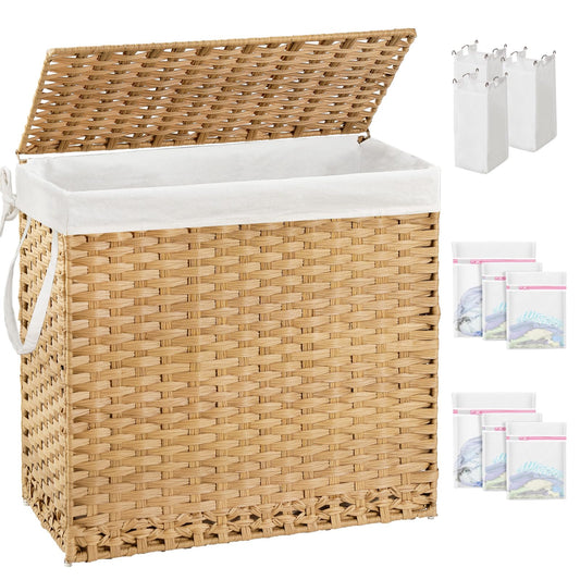 SETVSON vue de face du panier à linge montrant stabilité et design