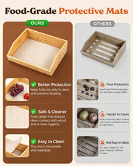 Sevenblue panier en situation dans une cuisine pour gain de place
