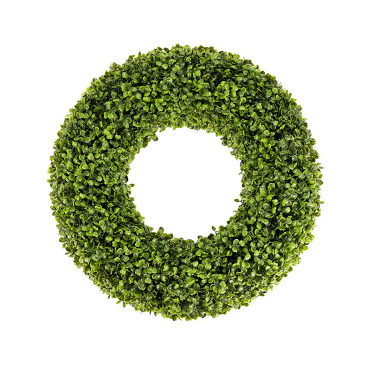 SEVENLOVE couronne de buis sur porte et accueil soigné