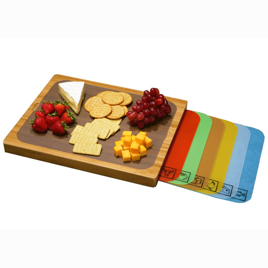 Seville Classics planche face avant en bambou pour préparation stable