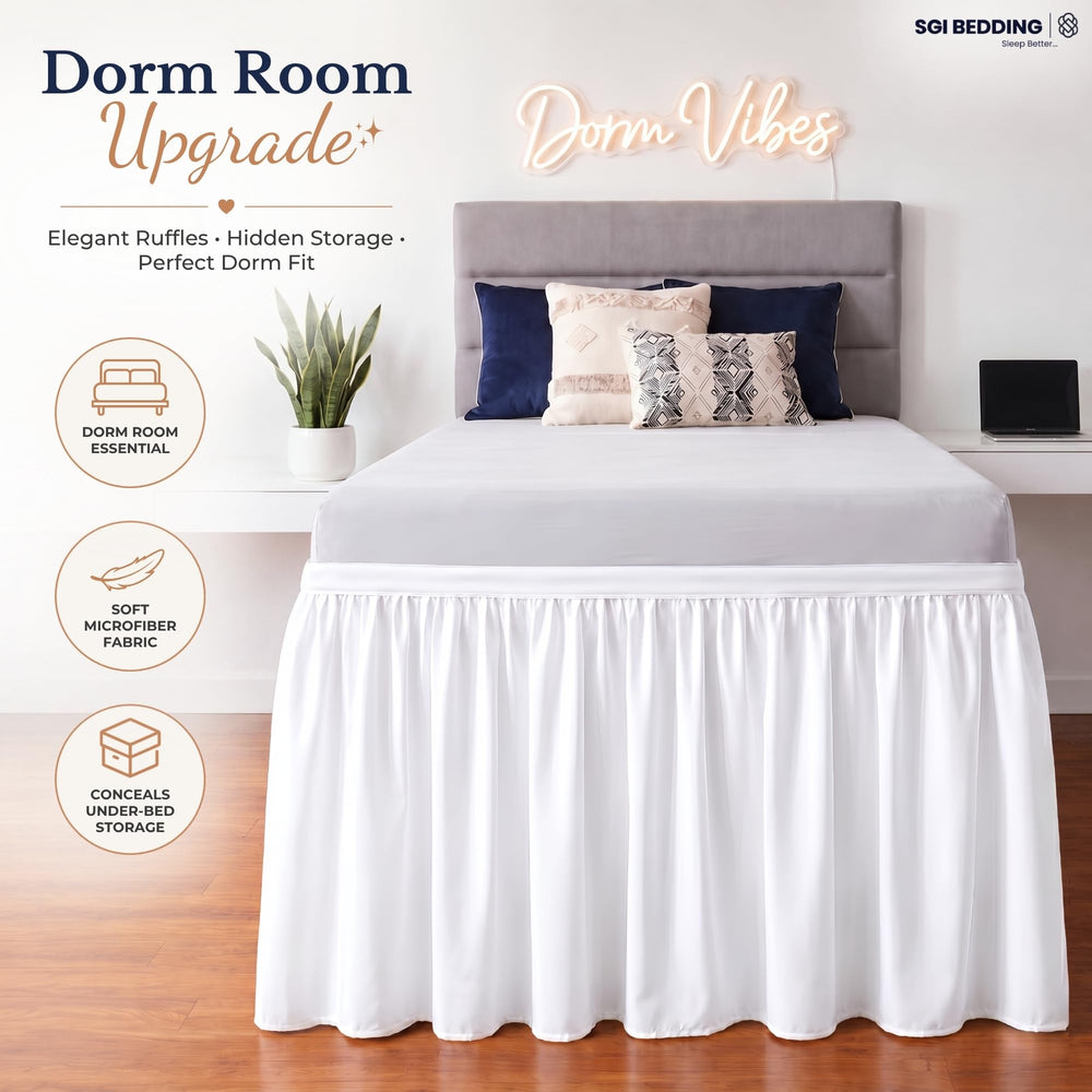SGI bedding microfibre 1800 Series gros plan montrant douceur et durabilité