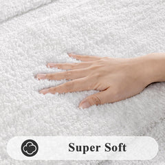 SHACOS gros plan des fibres microfibre montrant douceur et absorption