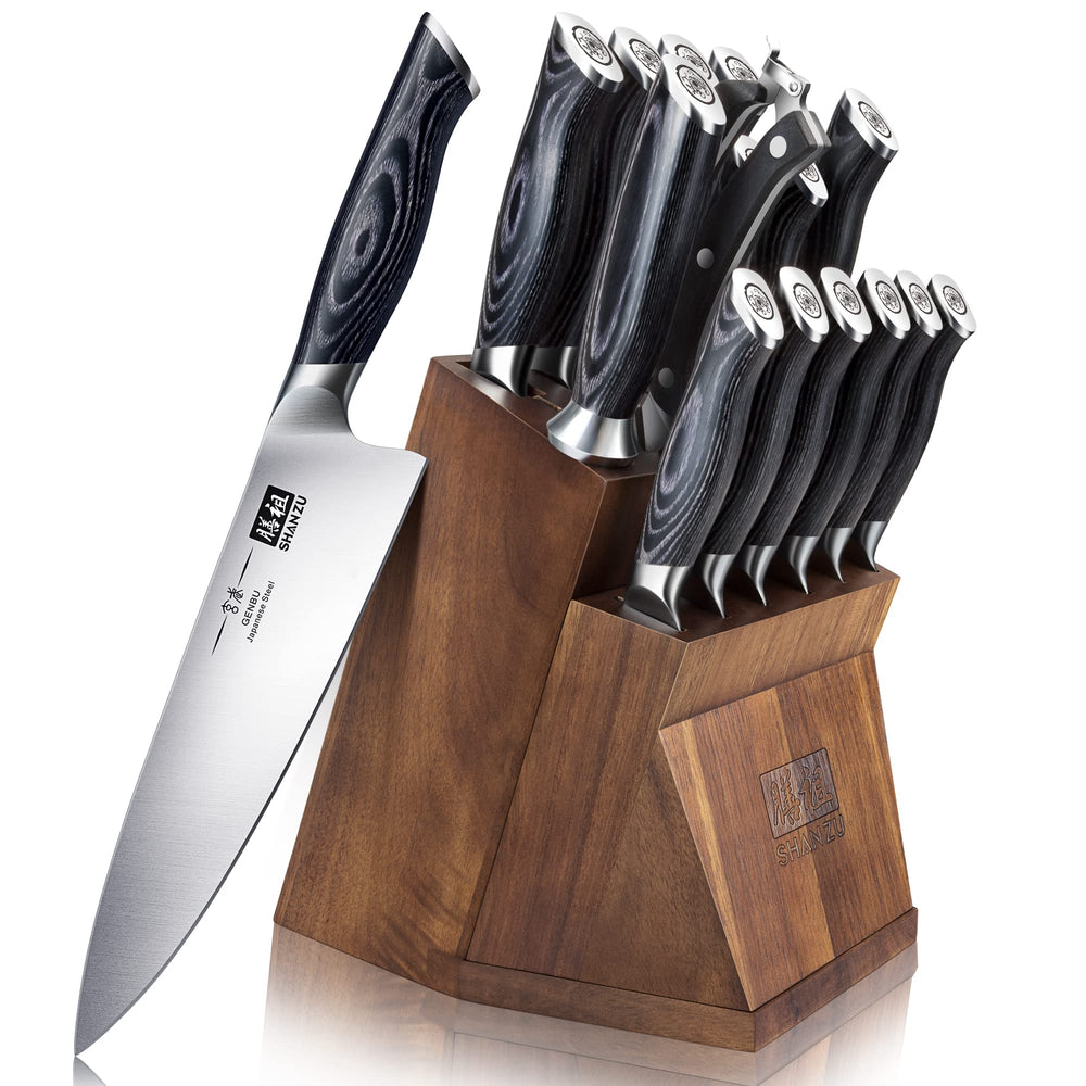 SHAN ZU coffret face avant montrant l'ensemble complet et rangement organisé