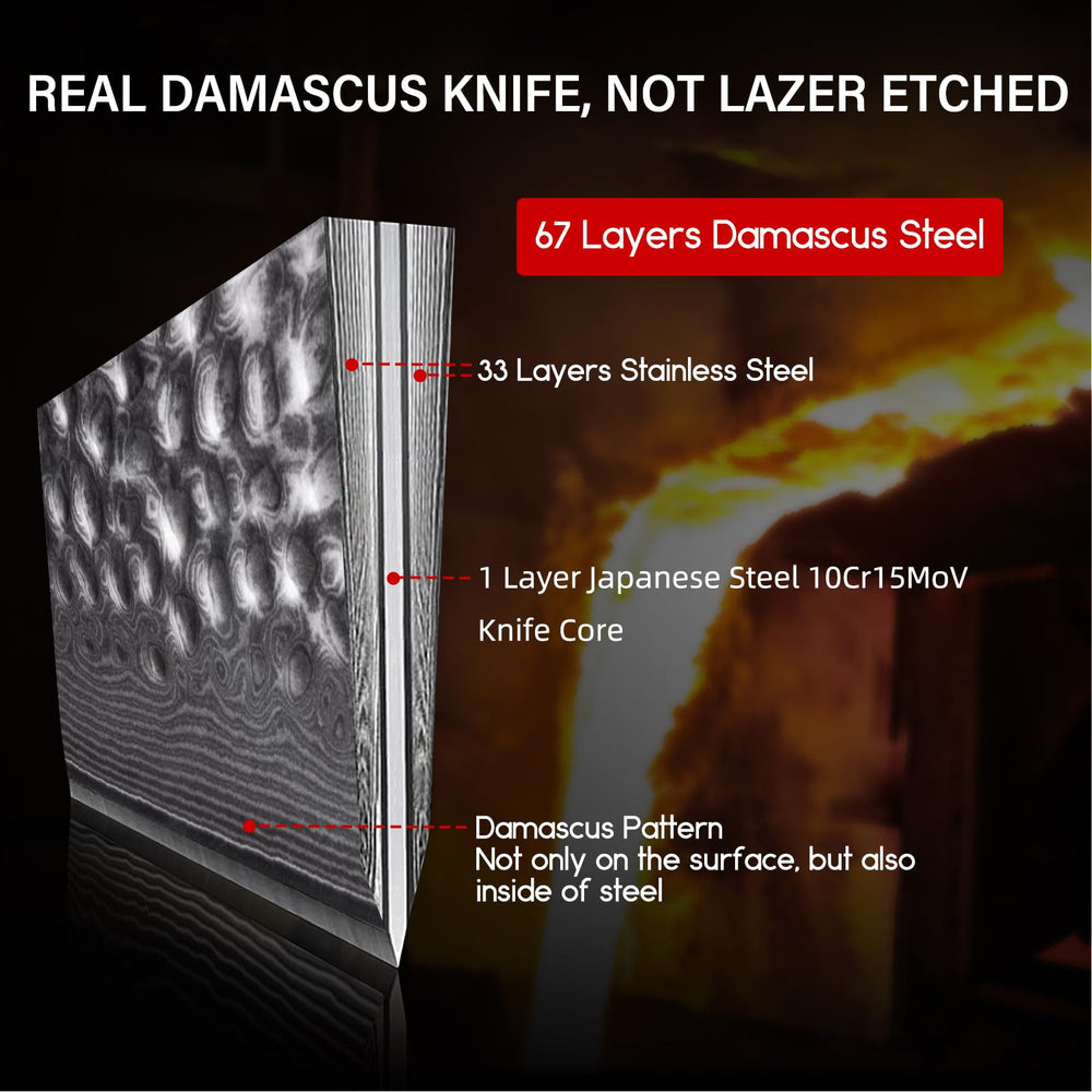 SHAN ZU manche G10 détail de texture offrant prise sûre et confort