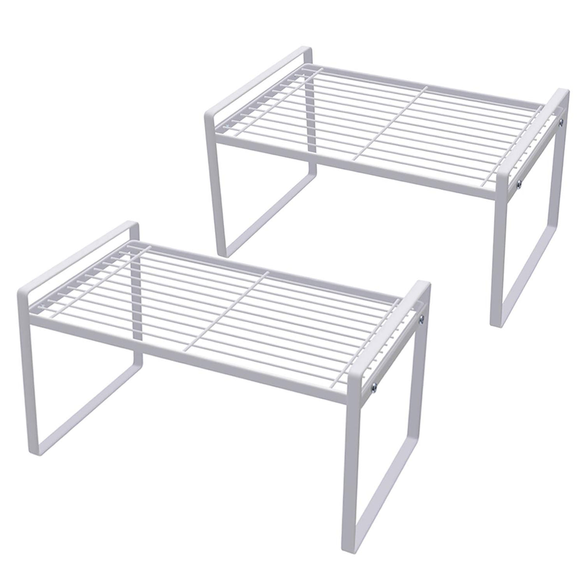 Shantton face avant du rehausseur blanc montrant design compact et gain de place