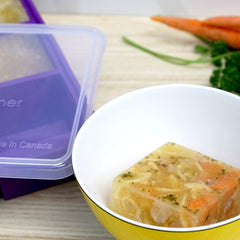 Shape+Store six compartiments prêts à remplir pour portions précises