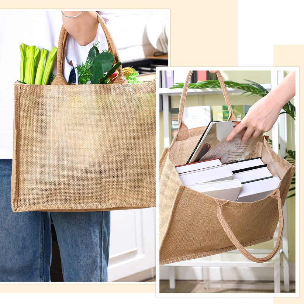 Shappy gros plan tissu jute montrant texture résistante et durable