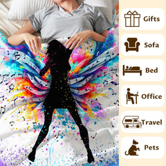Sharecolor détail impression notes musicales montrant motifs variés