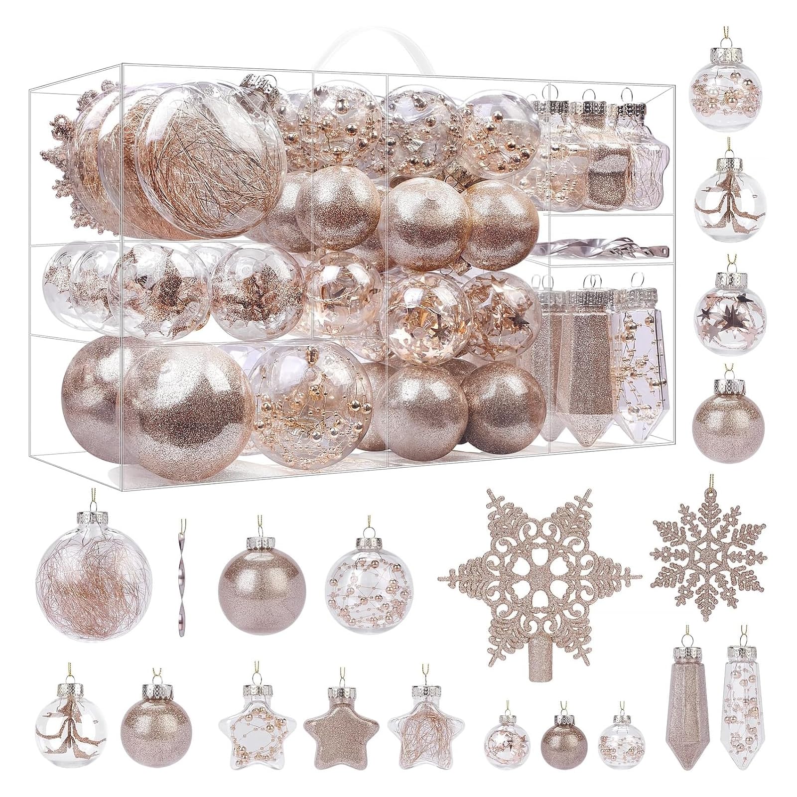 SHareconn pack 100 boules champagne prêt à installer, gain de temps