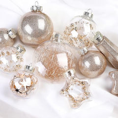 SHareconn boules suspendues sur sapin, rendu festif et harmonieux