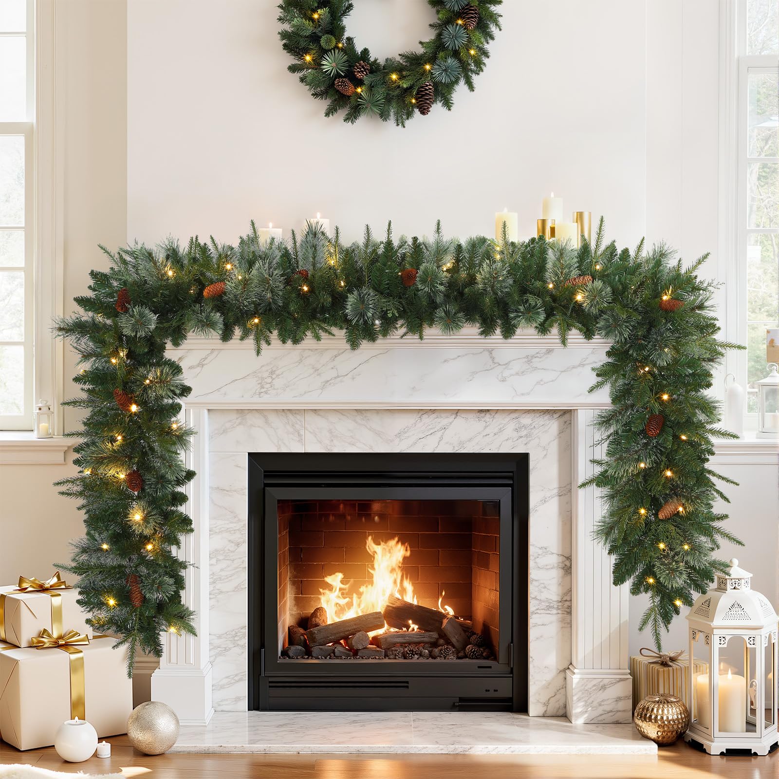 SHareconn LED multicolores allumées, ambiance festive modulable