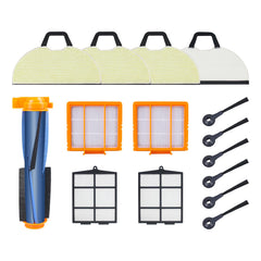 Shark pack de pièces présenté avec brosse centrale et accessoires, restaure performance