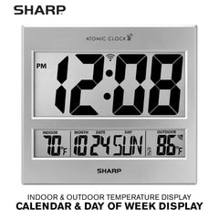 Sharp gros plan affichage 3 pouces pour lecture à distance facile