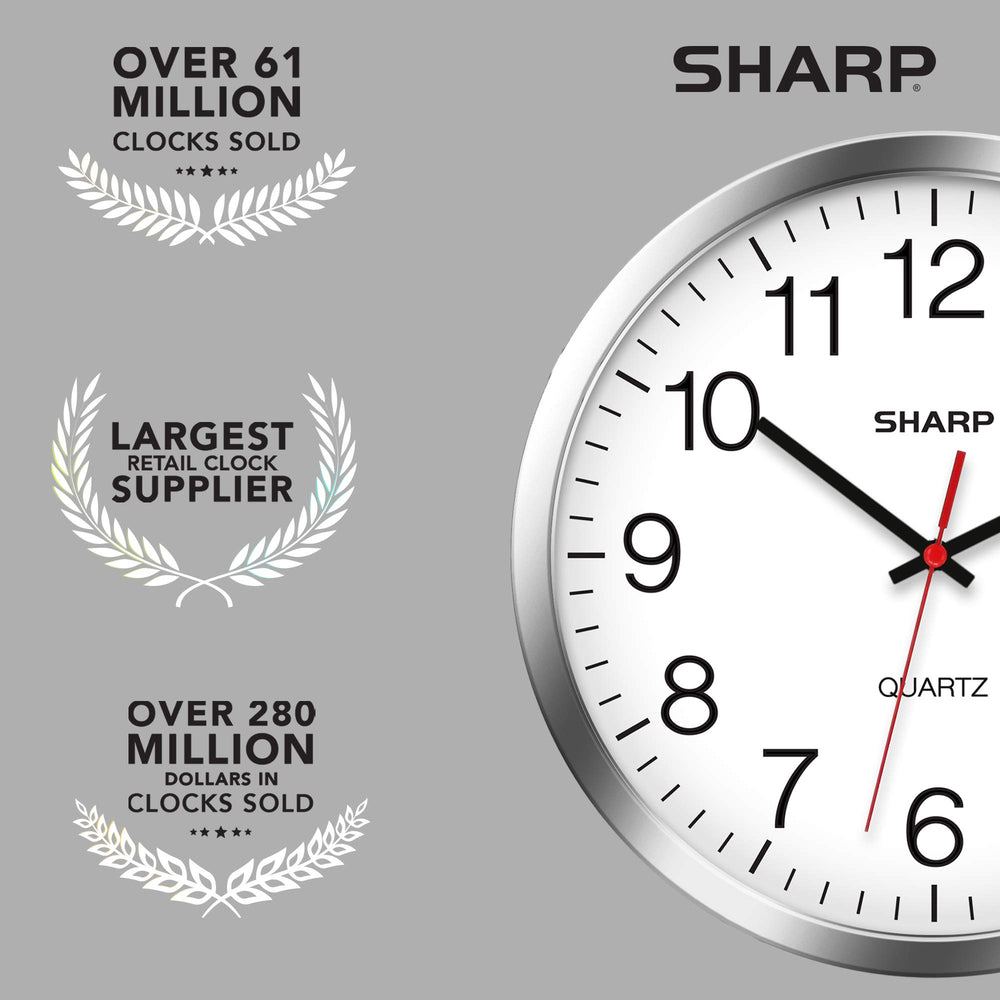 Sharp arrière montre mouvement à pile pour maintenance simple