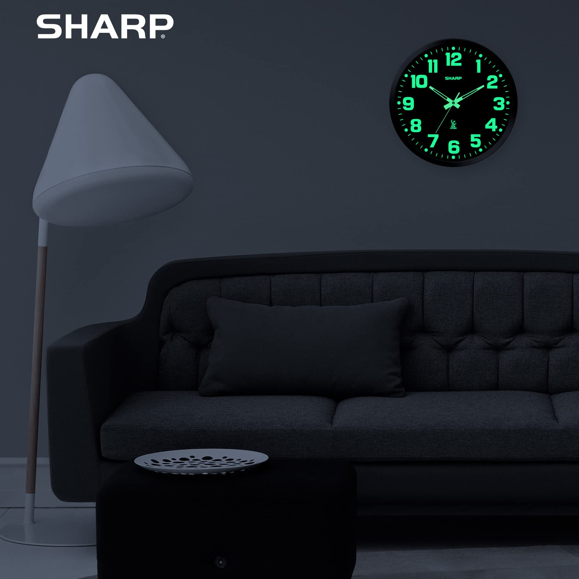 Sharp dos avec système de montage accroche murale simple