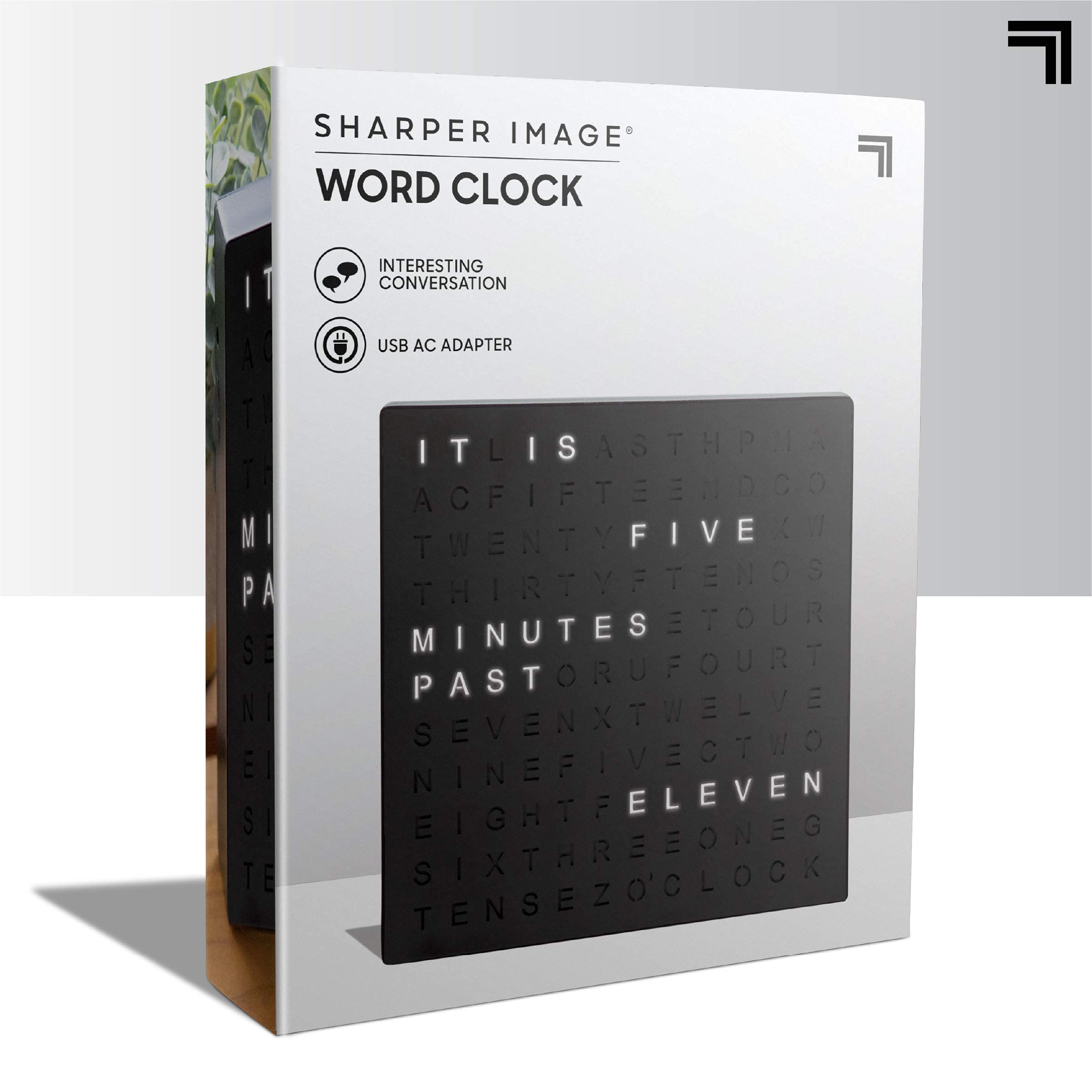 Sharper Image emballage prêt à offrir idéal pour cadeau de pendaison de crémaillère