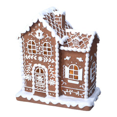 Sheaifun maison pain d'épices vue de face apportant charme de Noël