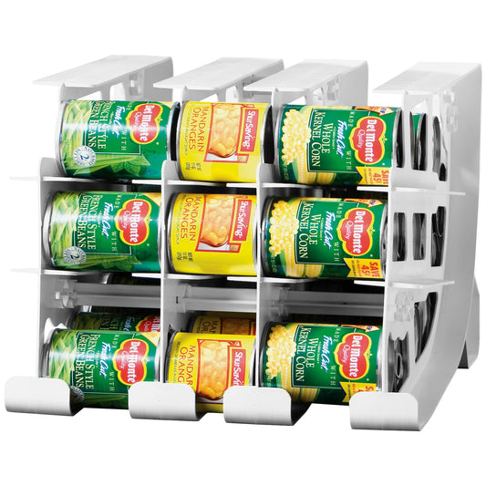 Shelf Reliance vue de face montrant l'organisation et gain de place