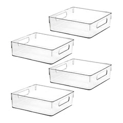 ShelfShaper bac devant emballé montrant rangement facile