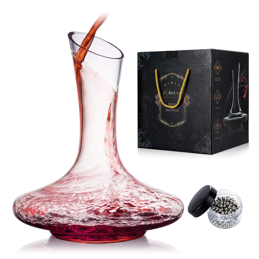 SHIGOO carafe face pleine montrant la forme et mise en valeur