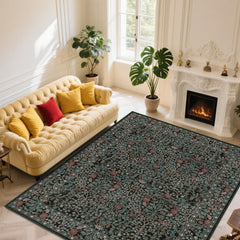 shinefly tapis en situation salon apportant chaleur et protection du sol