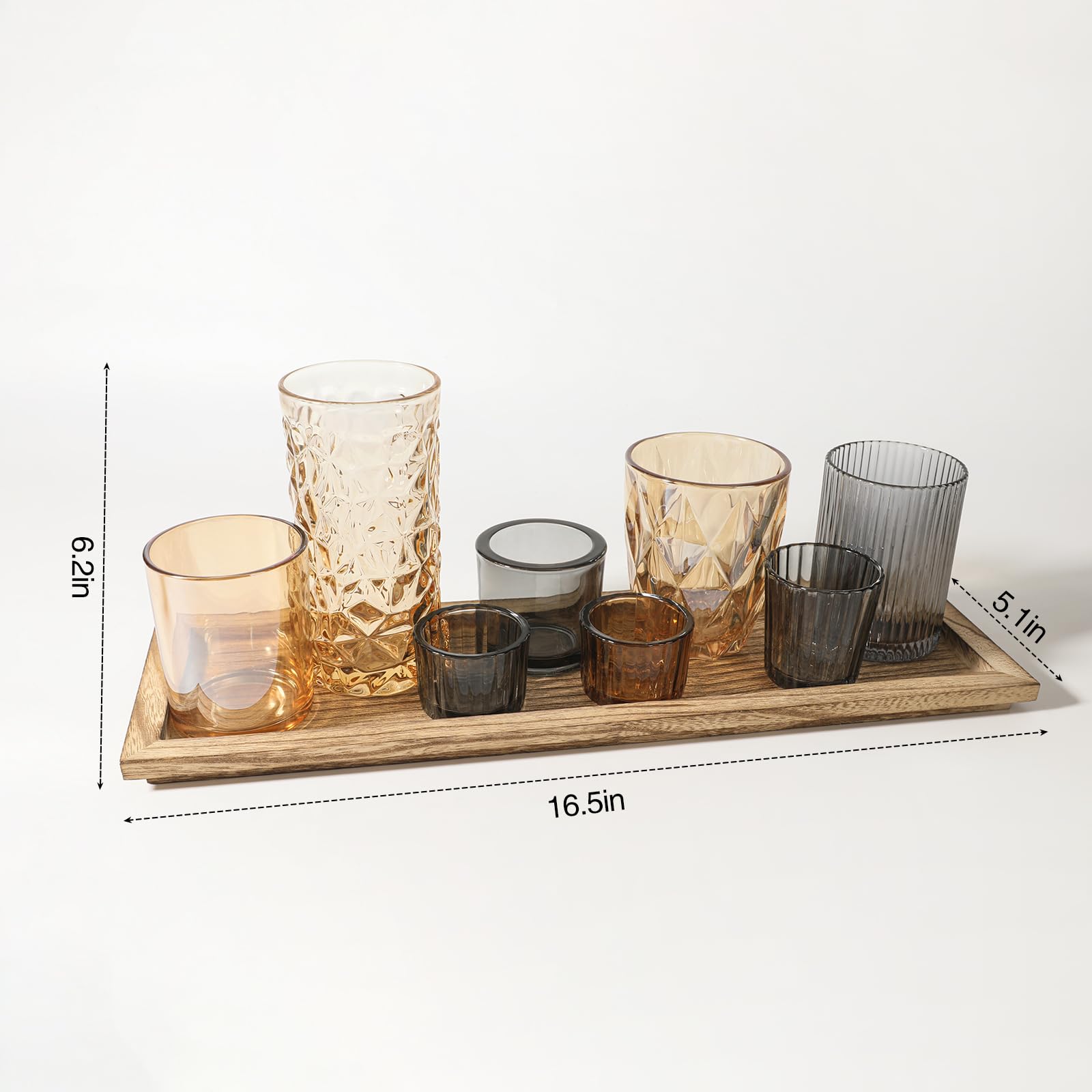 SHOHAYTO gros plan verre brun montrant texture et diffusion chaleureuse