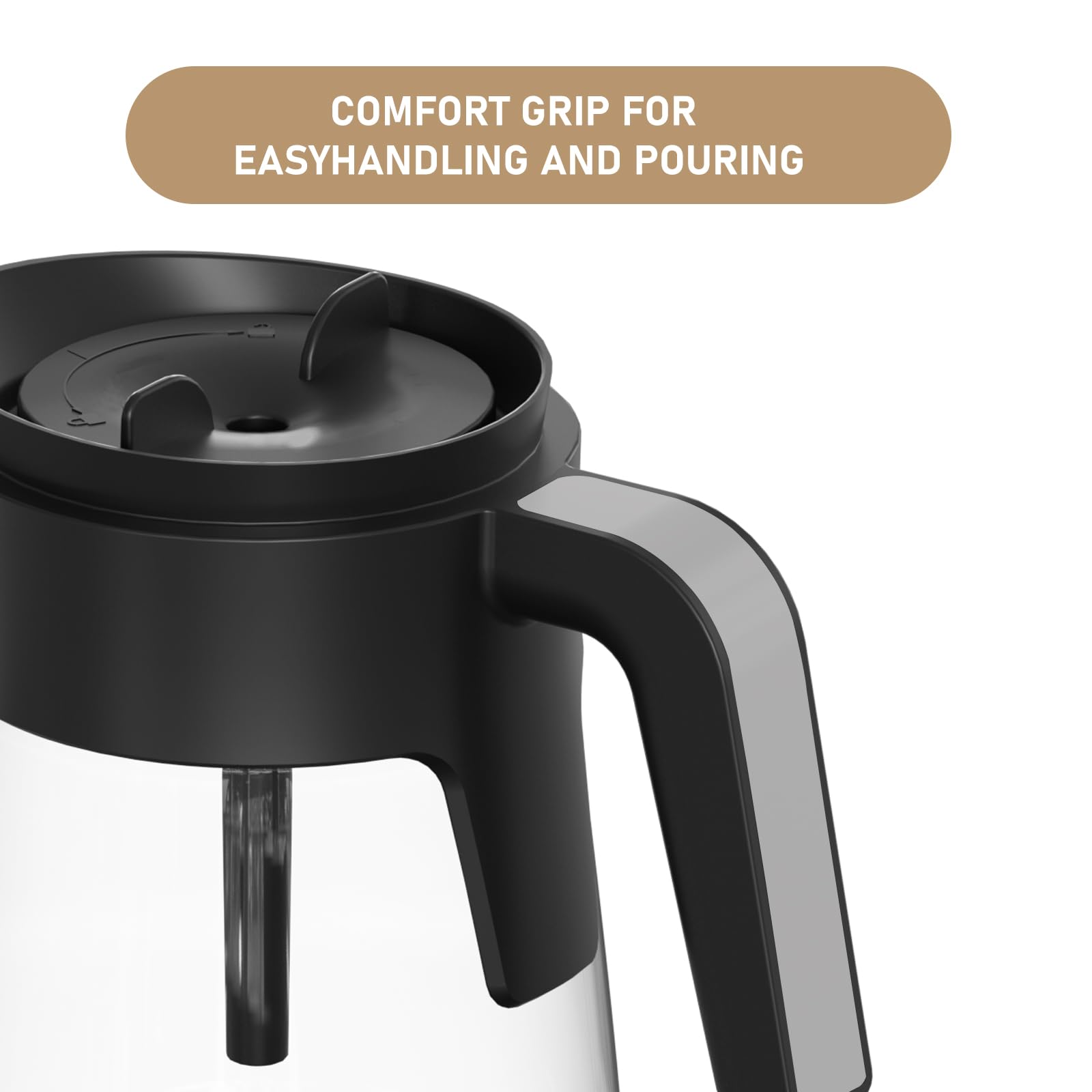 Shonshon carafe en usage versement sans gouttes ni éclaboussures