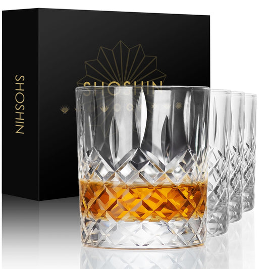 SHOSHIN face du verre dans son emballage montrant qualité et cadeau