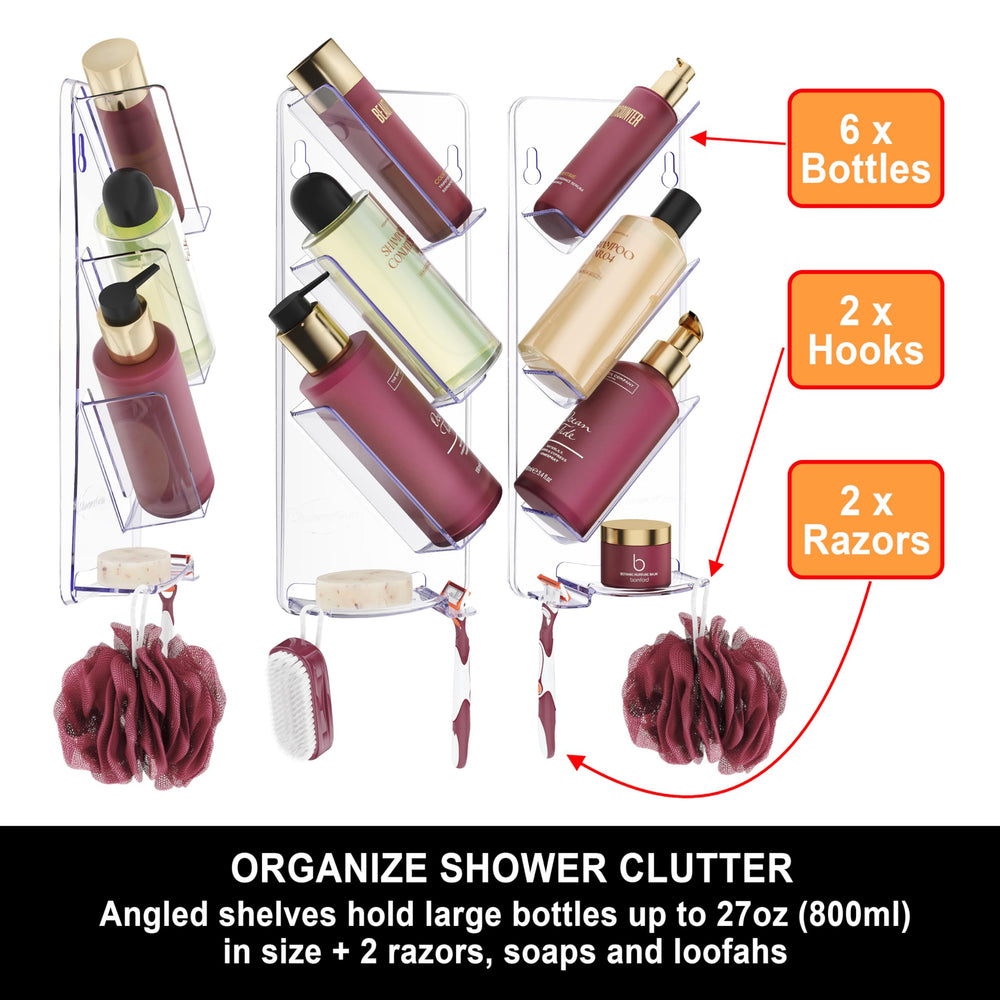 ShowerGem gros plan de l'acrylique antirouille montrant durabilité visible