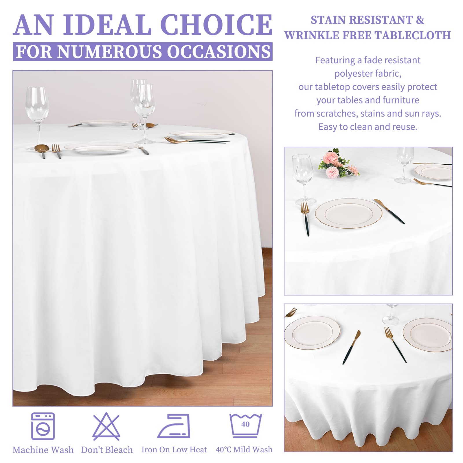 Showgeous nappe en contexte mariage illustrant tenue et blancheur professionnelle