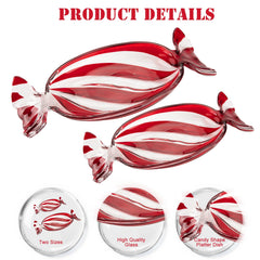 SHOWLOUE plateau bonbon gros plan rayures rouges illumine les friandises