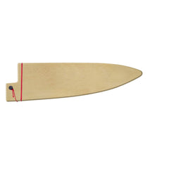 Shun saya face avant en hêtre blond, protection élégante pour couteau