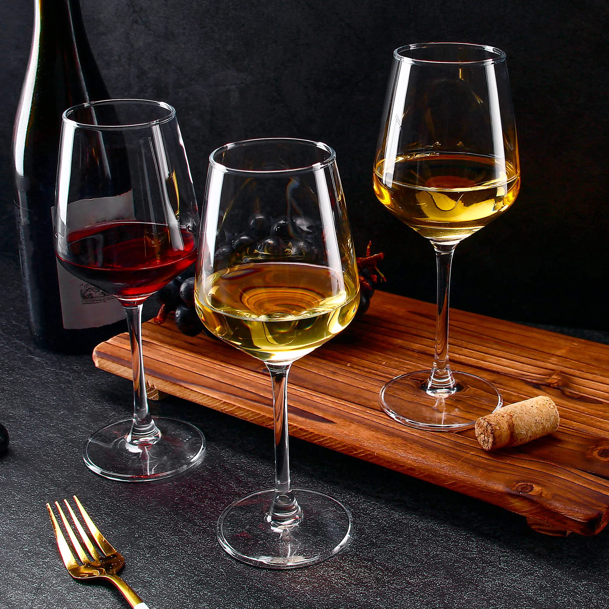 SHYRC verre tenu à la main illustrant la capacité 12 oz et prise confortable