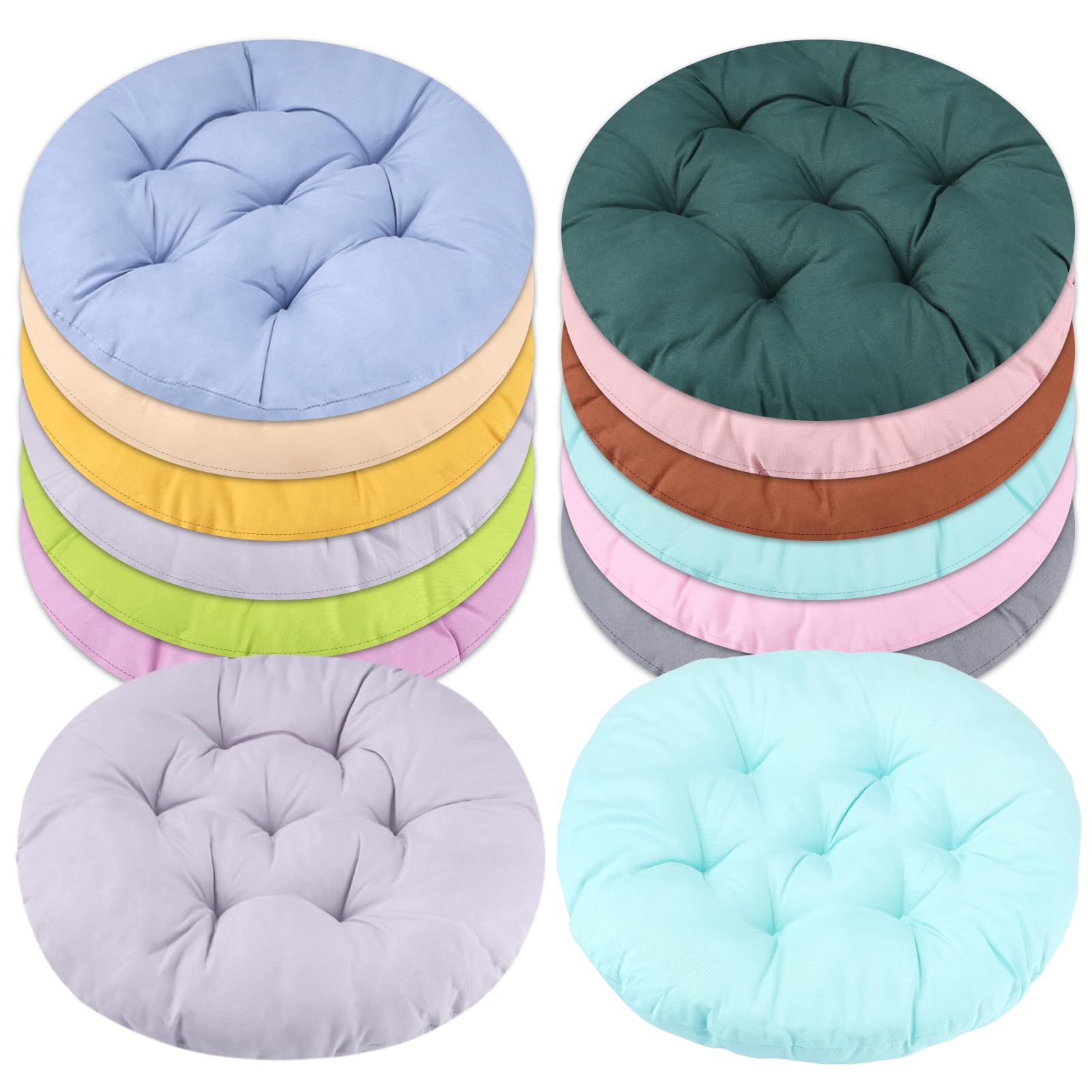 Sibosen coussin face avant montrant forme ronde et confort