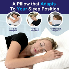 Sidney Sleep montre ajustement de hauteur avec mousse pour personnaliser